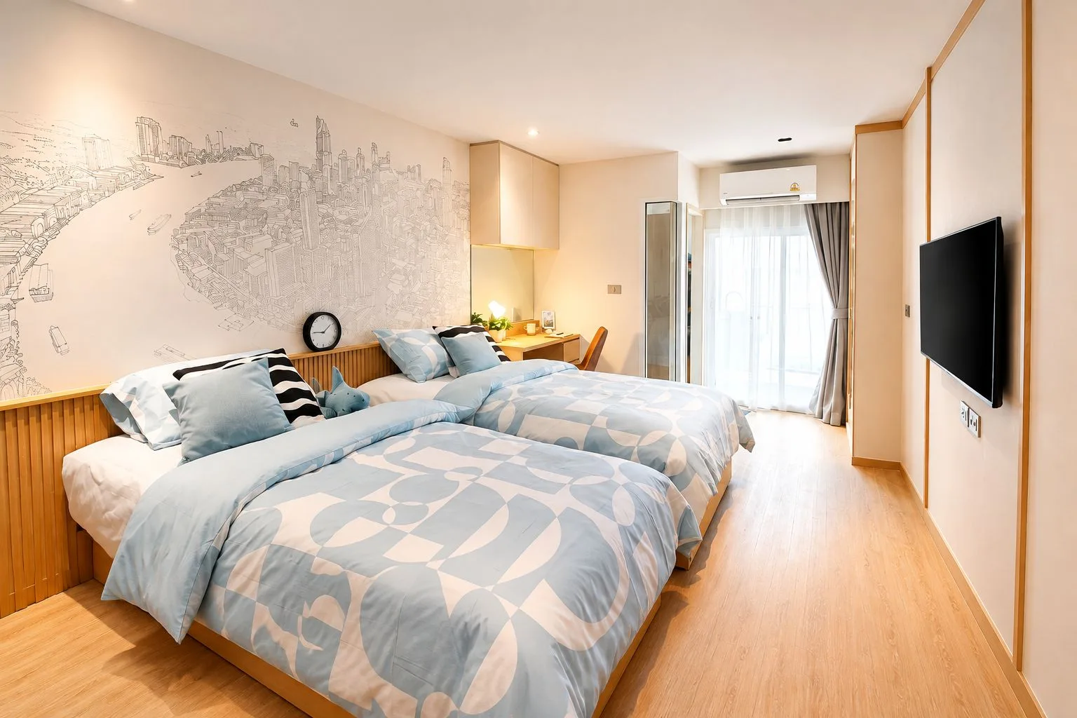 พักผ่อนอย่างอบอุ่นและลงตัว ใกล้ รพ.ศิริราช